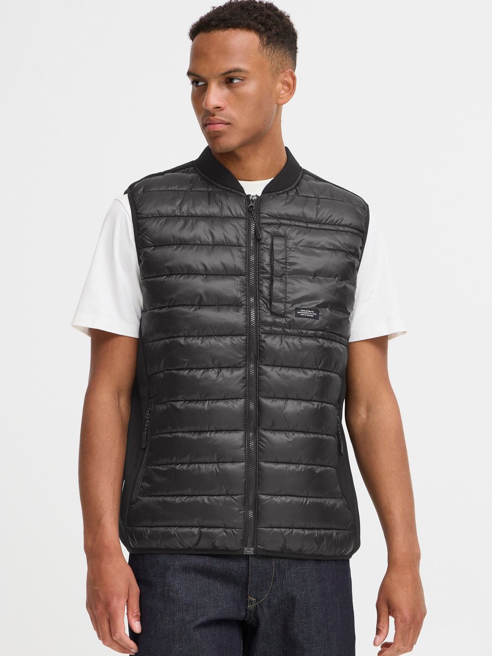 BLEND Steppweste Herren schwarz, L