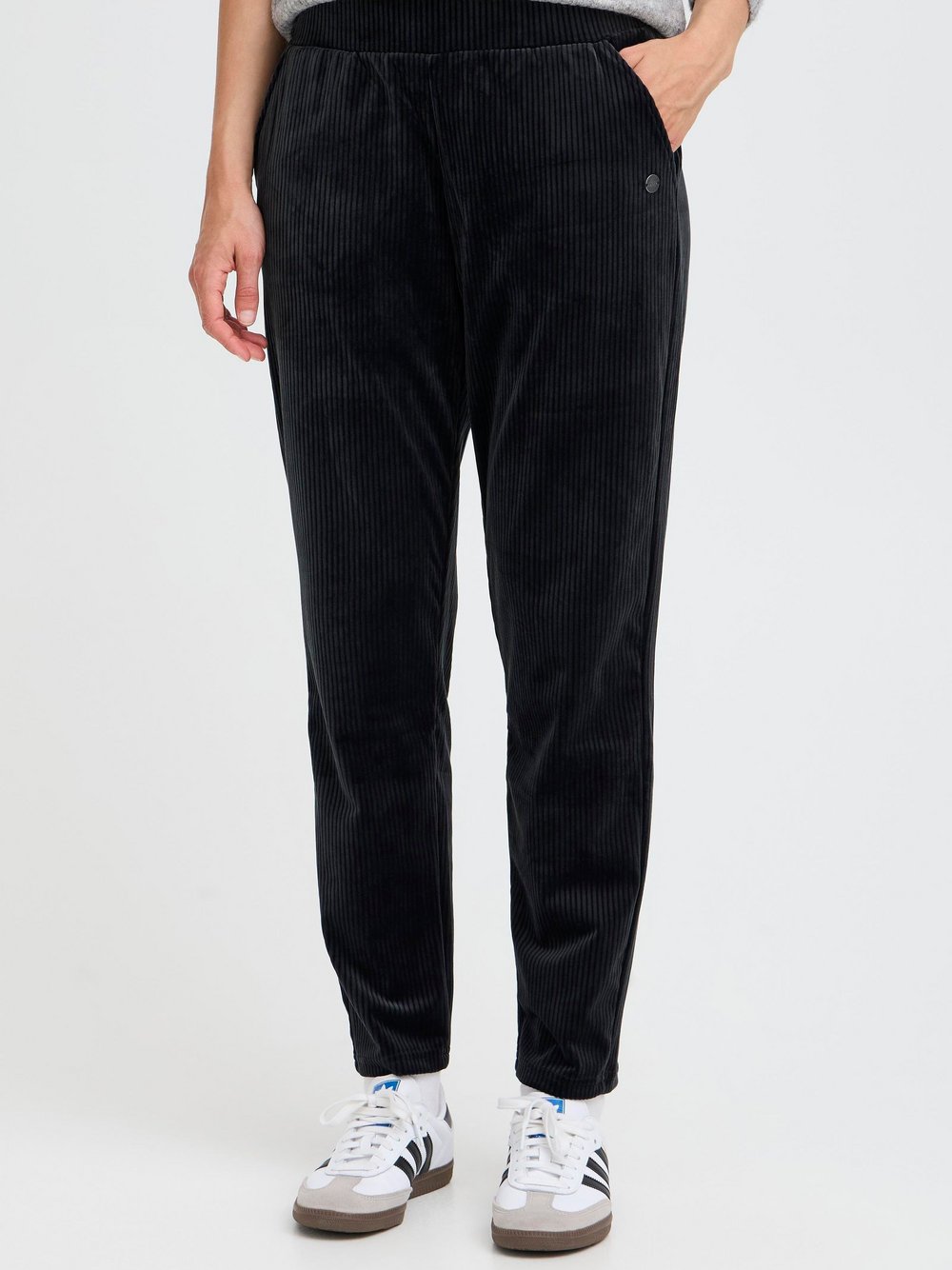 OXMO Chinohose Damen schwarz, S