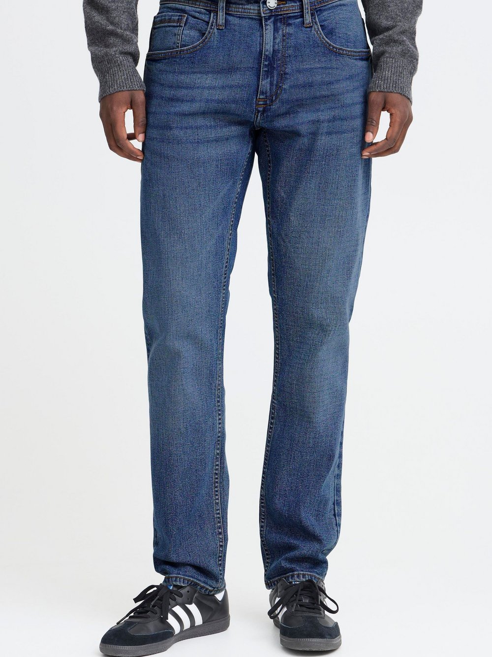 Thumbnail - BLEND Slim-fit-Jeans Herren Baumwolle blau gemustert, 32-32