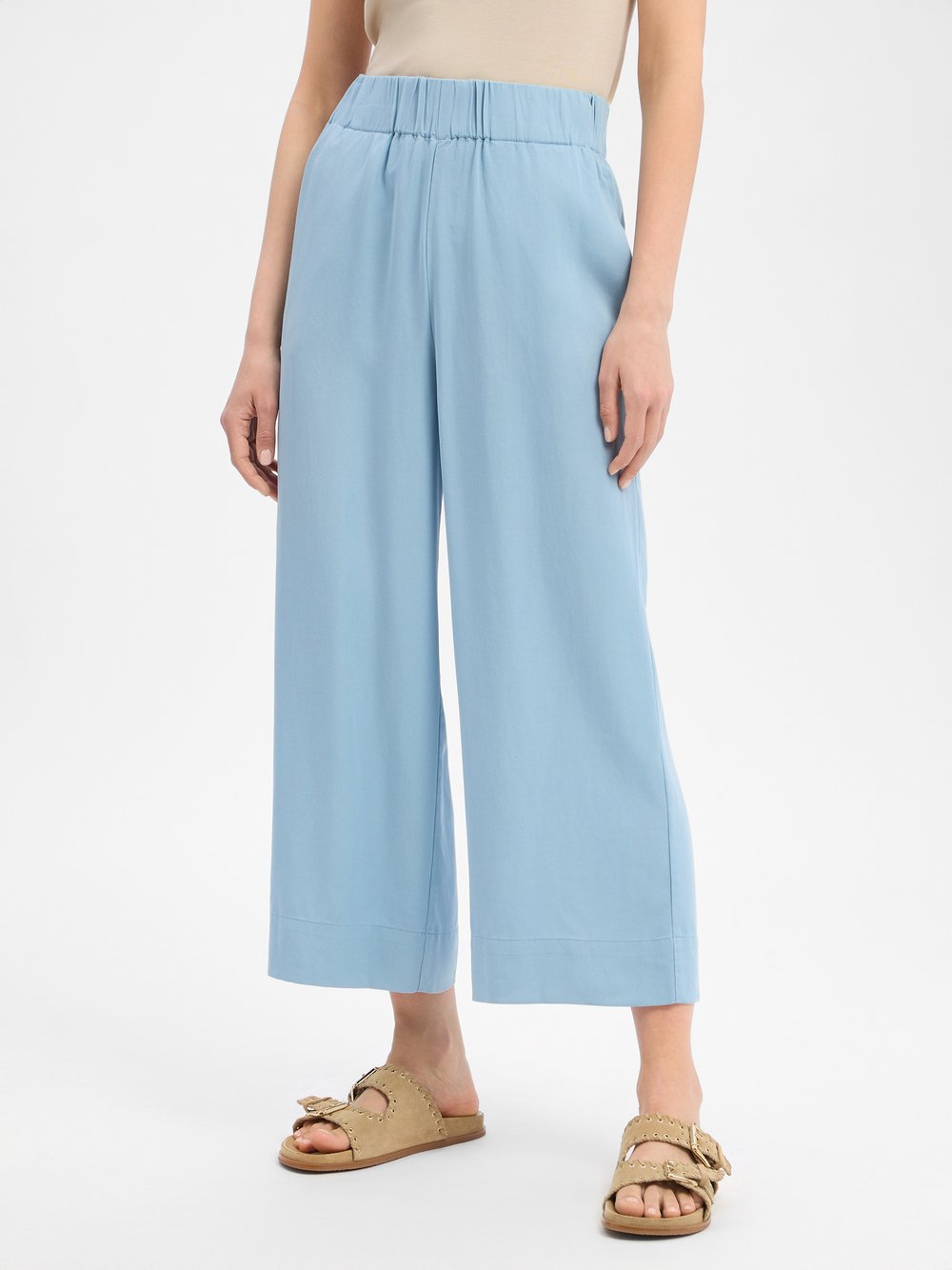 Marc O'Polo Denim Spodnie culottes - Emilie Kobiety Lyocell niebieski