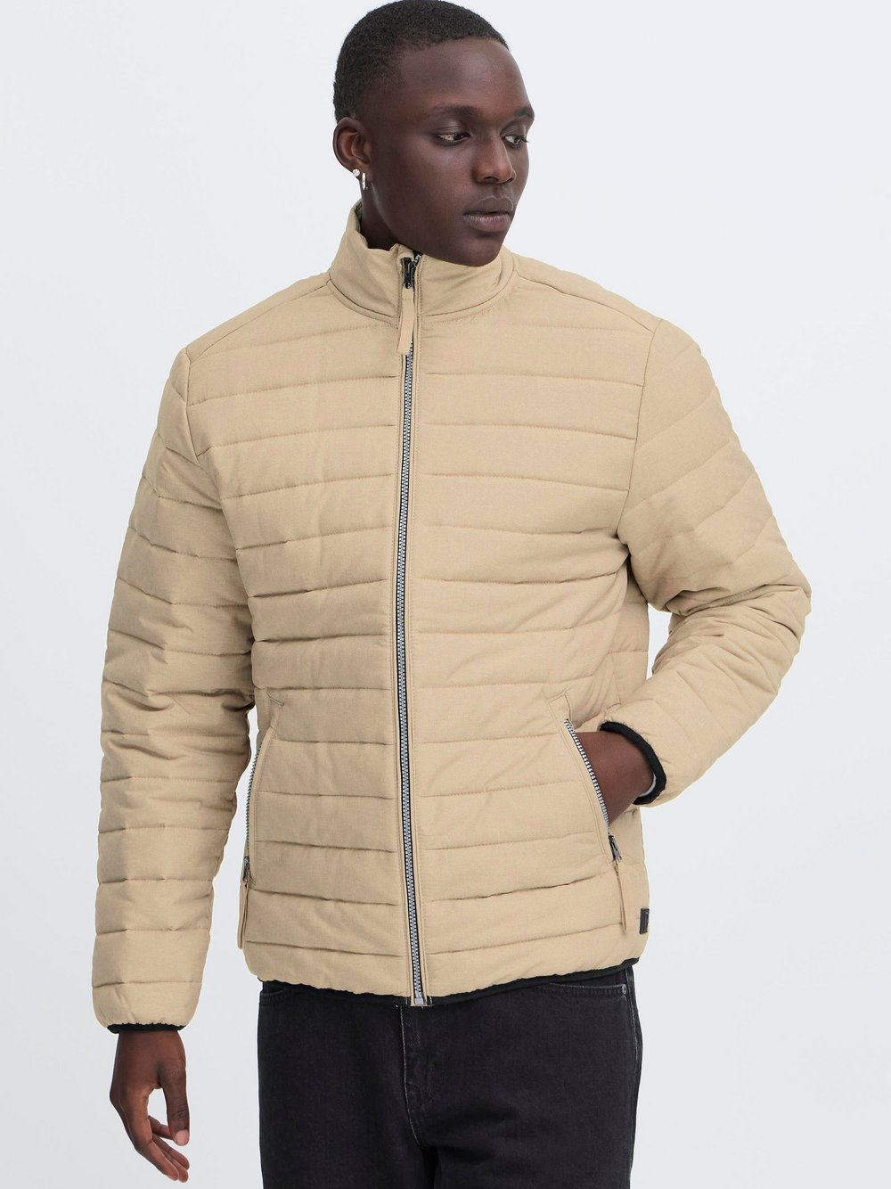 Thumbnail - BLEND Steppjacke Herren beige meliert, XXL