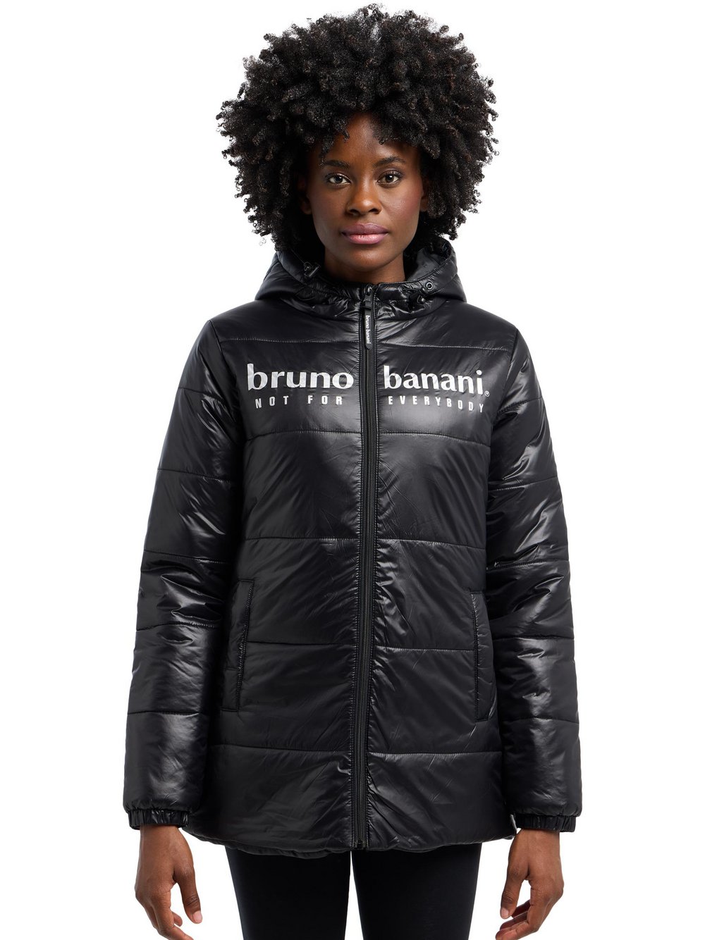 Thumbnail - Bruno Banani Nylonjacke Damen Polyamid schwarz, L