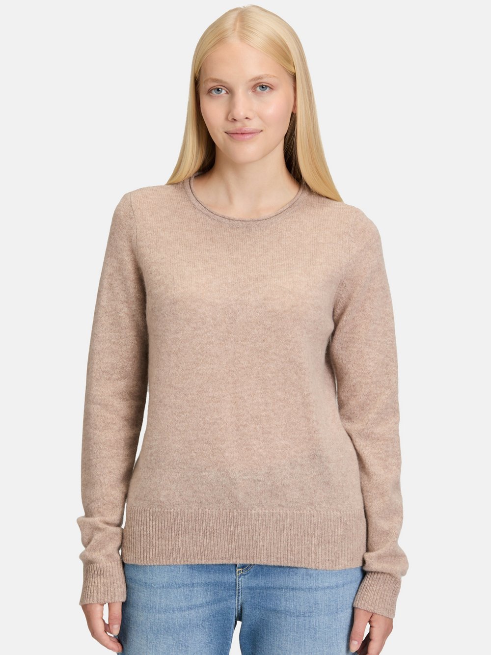 Cartoon Kaschmir-Pullover Damen Cashmere beige, 40