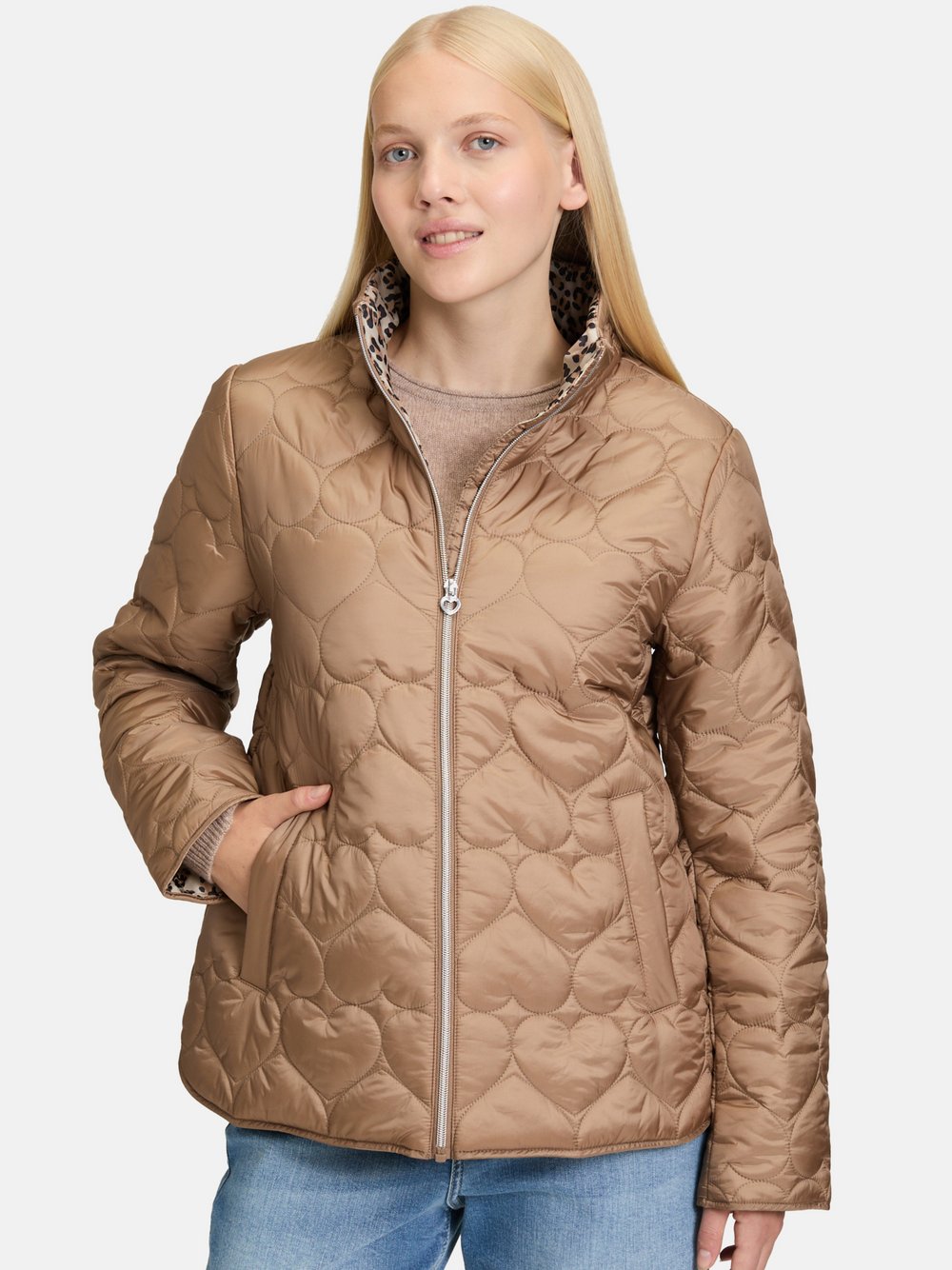 Cartoon Outdoorjacke Damen Polyamid braun, 46