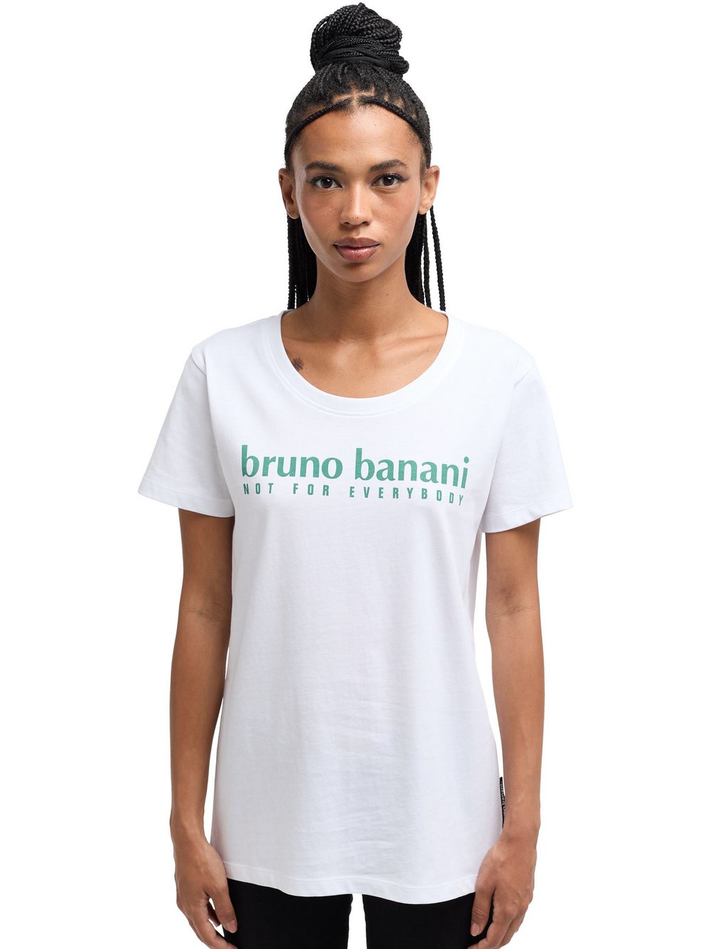 Bruno Banani T-Shirt  Damen Baumwolle mehrfarbig bedruckt, 36