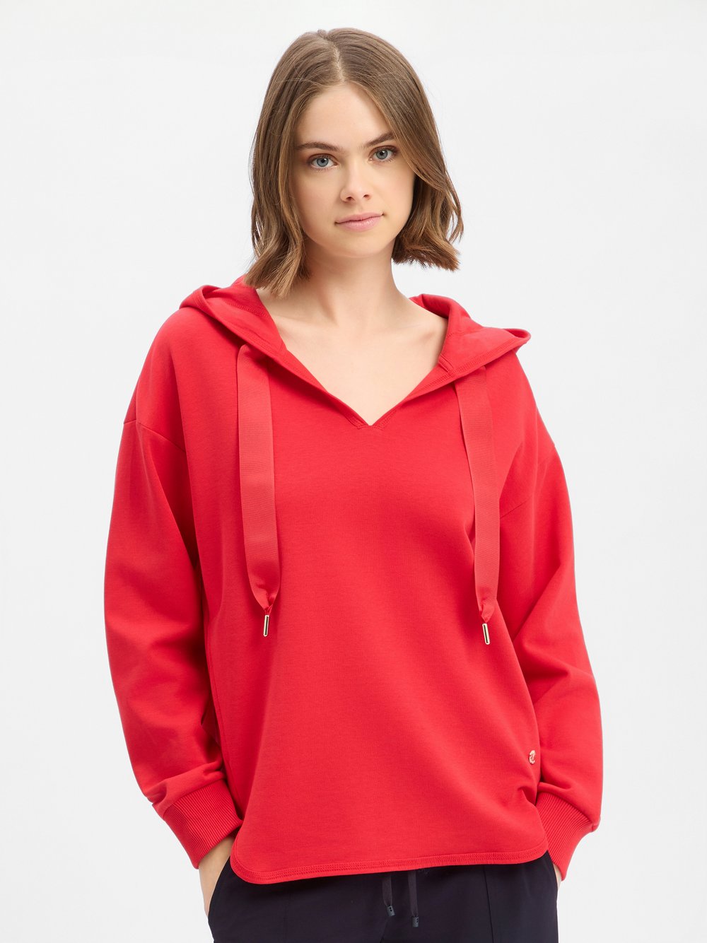 JOOP! sweter dresowy - Tristani Kobiety czerwony