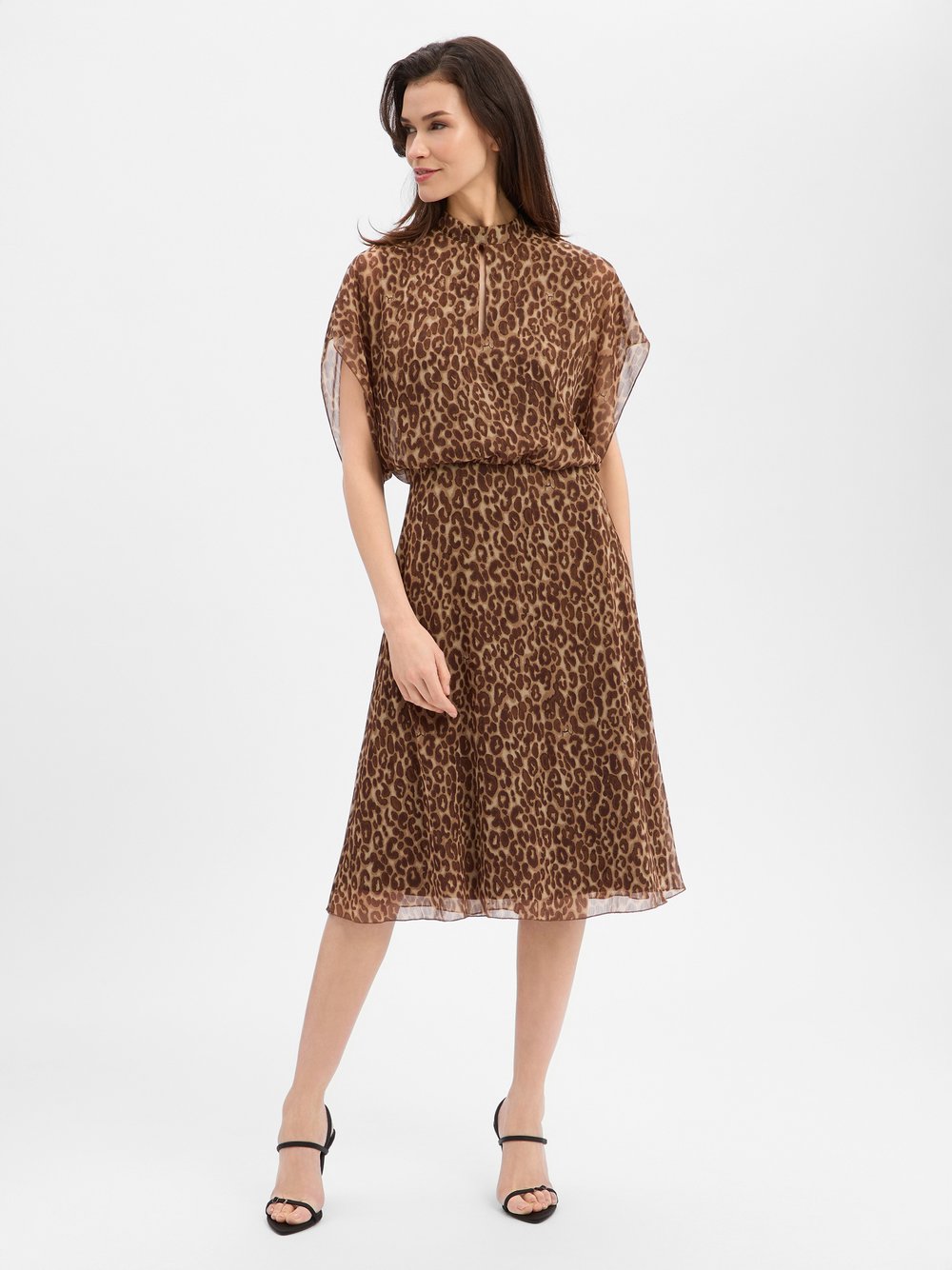 Thumbnail - JOOP! Kleid Damen braun gemustert, 42