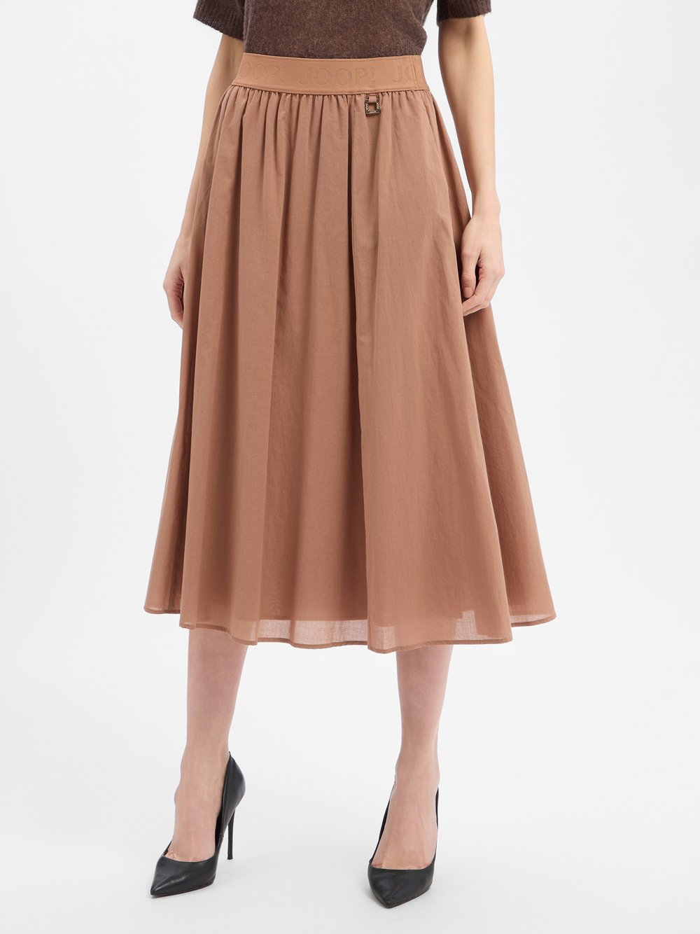 JOOP! Rock Damen Baumwolle braun, 40