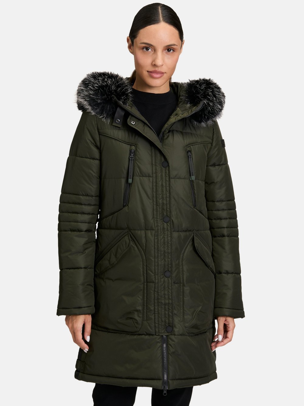 Betty Barclay Steppjacke Damen Polyamid grün, 40