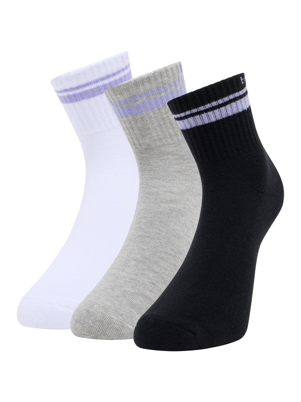 Bruno Banani Sportsocken  Damen Baumwolle mehrfarbig, 36-41
