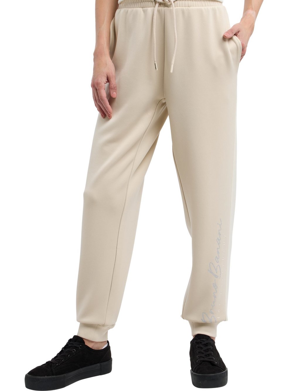Bruno Banani Sweathose Damen beige, M