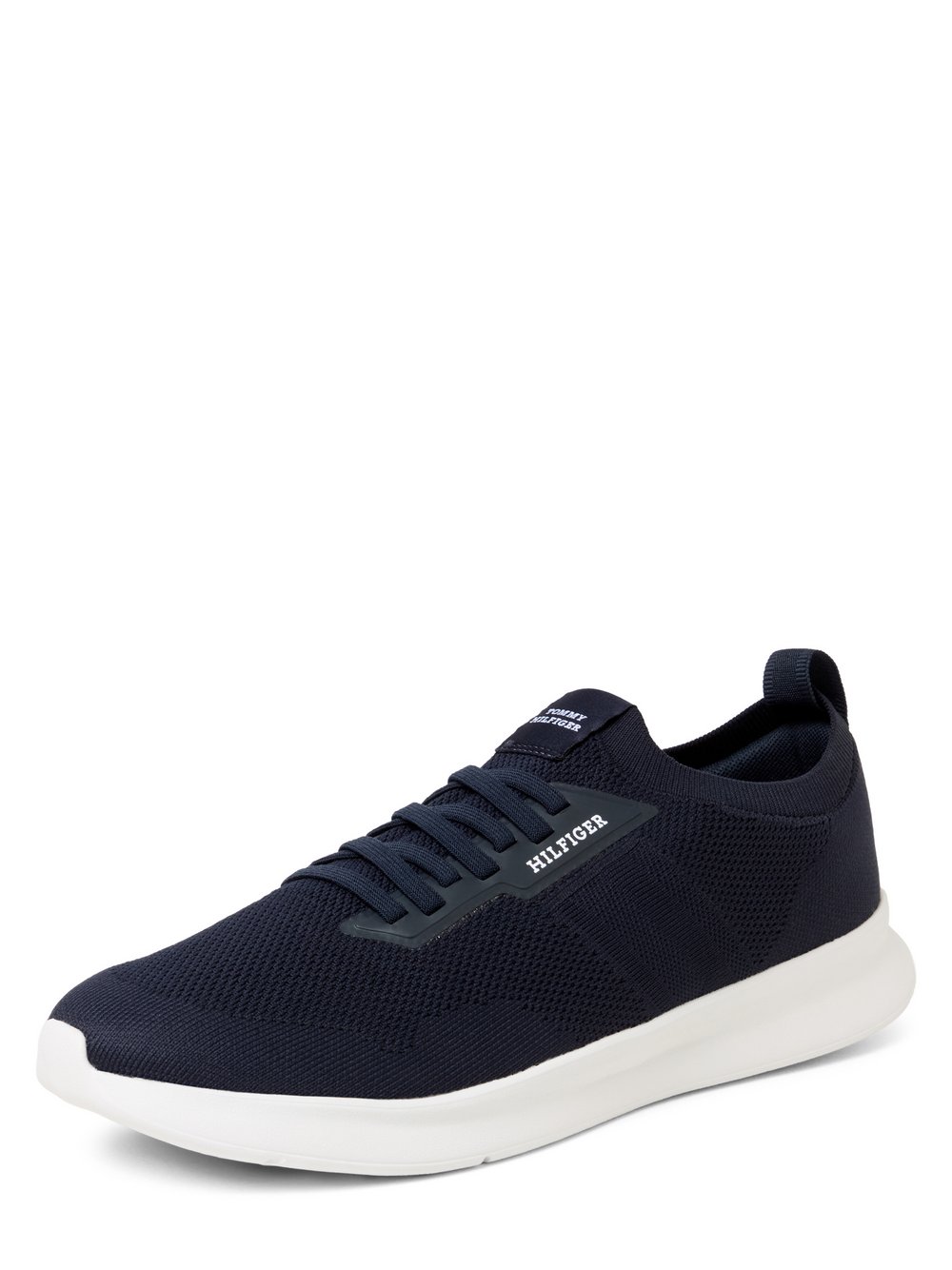 Tommy Hilfiger sneakersy z dzianiny Mężczyźni Tekstylia niebieski