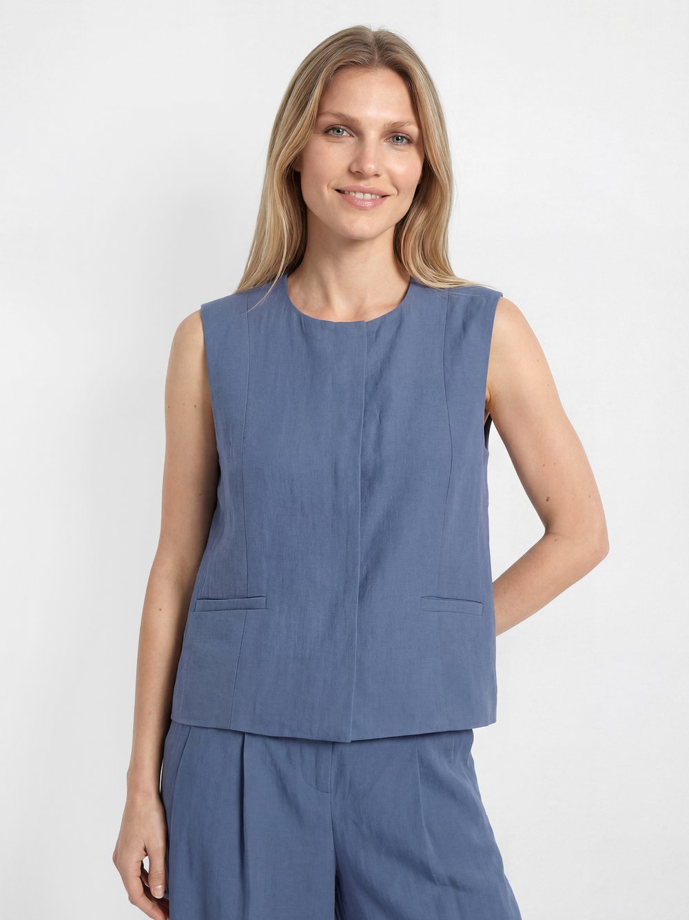 Msch Copenhagen Anzugweste Damen blau, XS