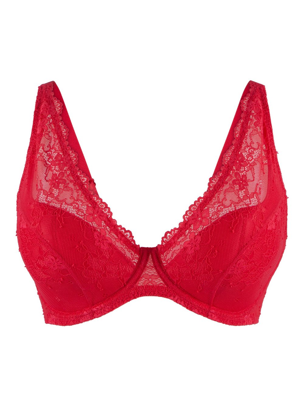 LingaDore plunge BH Triangel Damen Polyamid rot, 95E