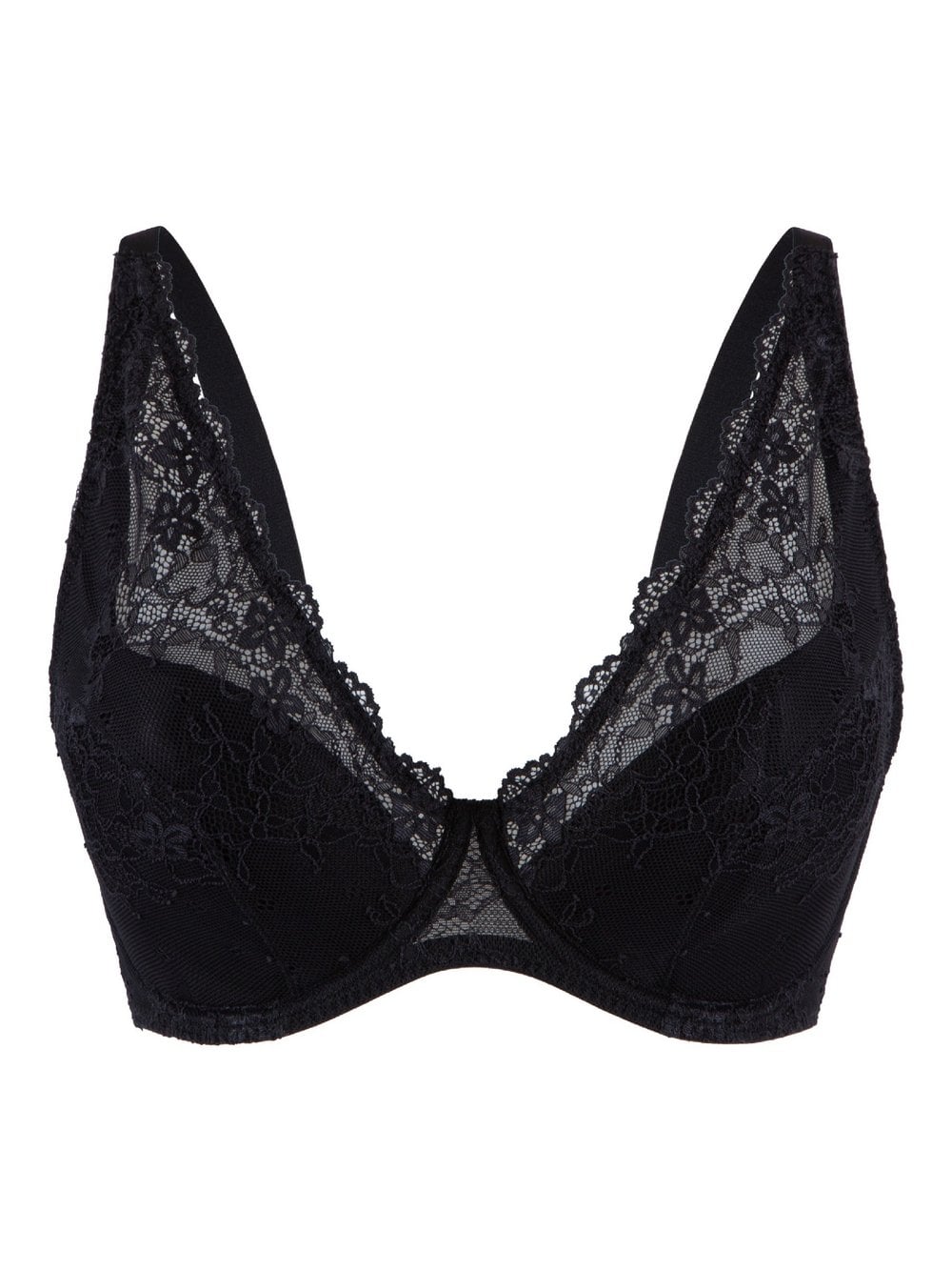 LingaDore plunge BH Triangel Damen Polyamid schwarz, 85D