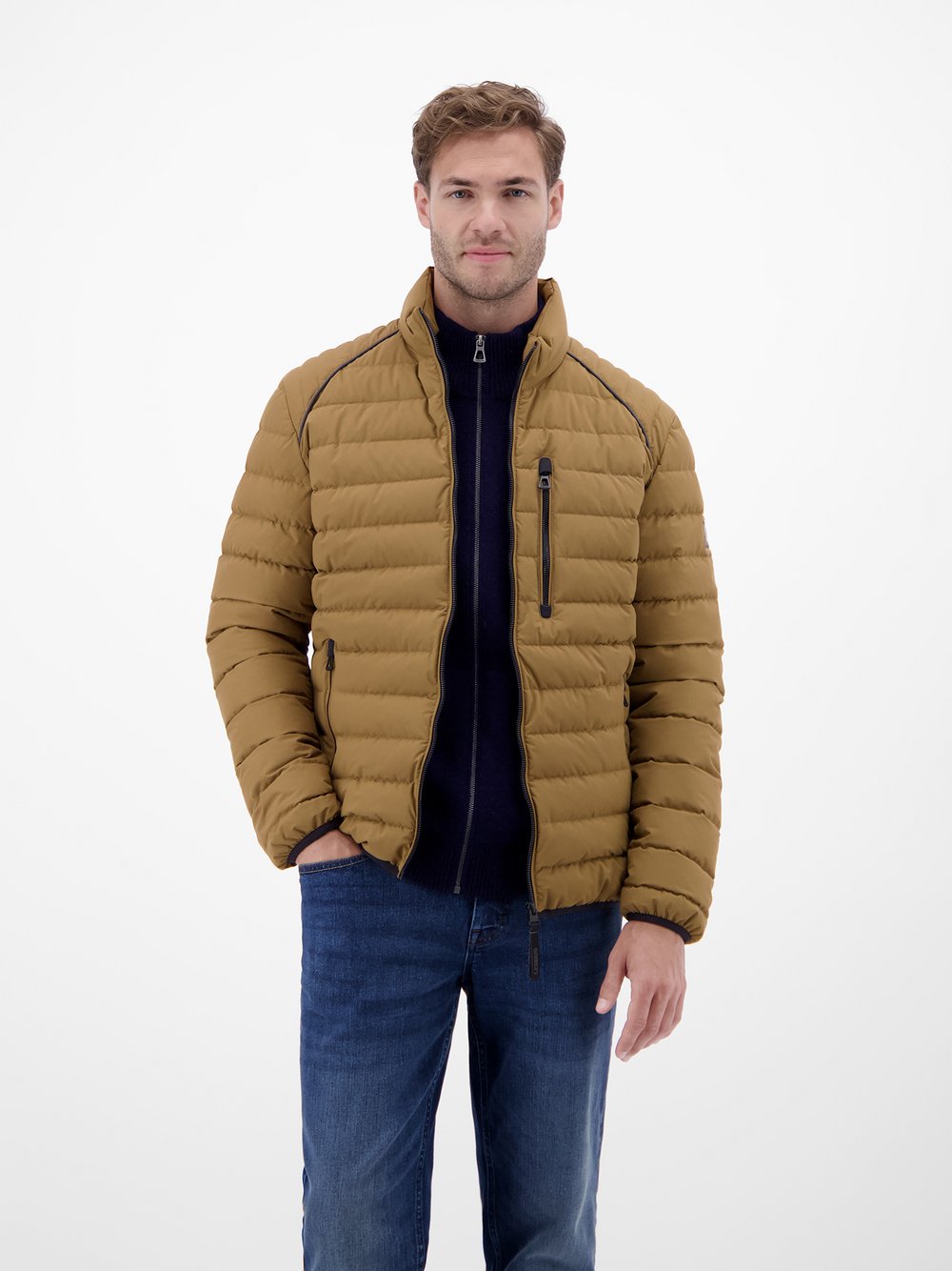 LERROS Steppjacke Herren braun, XXL