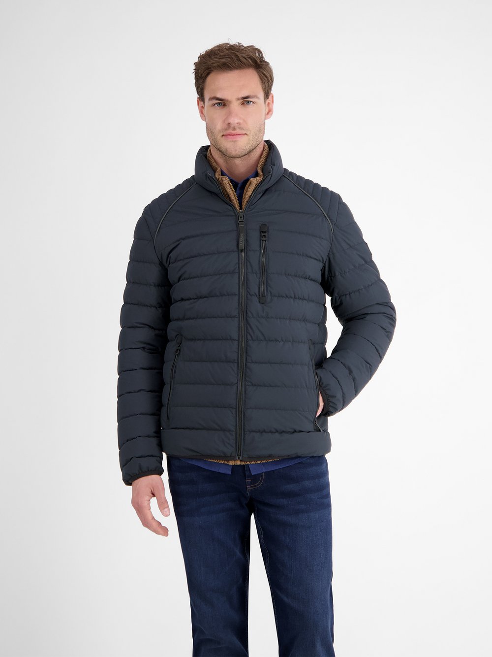 LERROS Steppjacke Herren blau, M