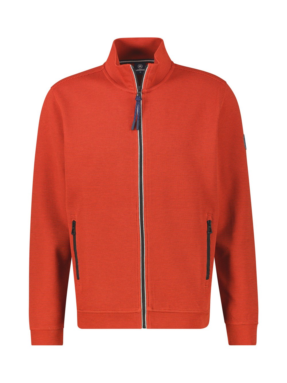 Thumbnail - LERROS Sweatjacke Herren Baumwolle rot, XXXL