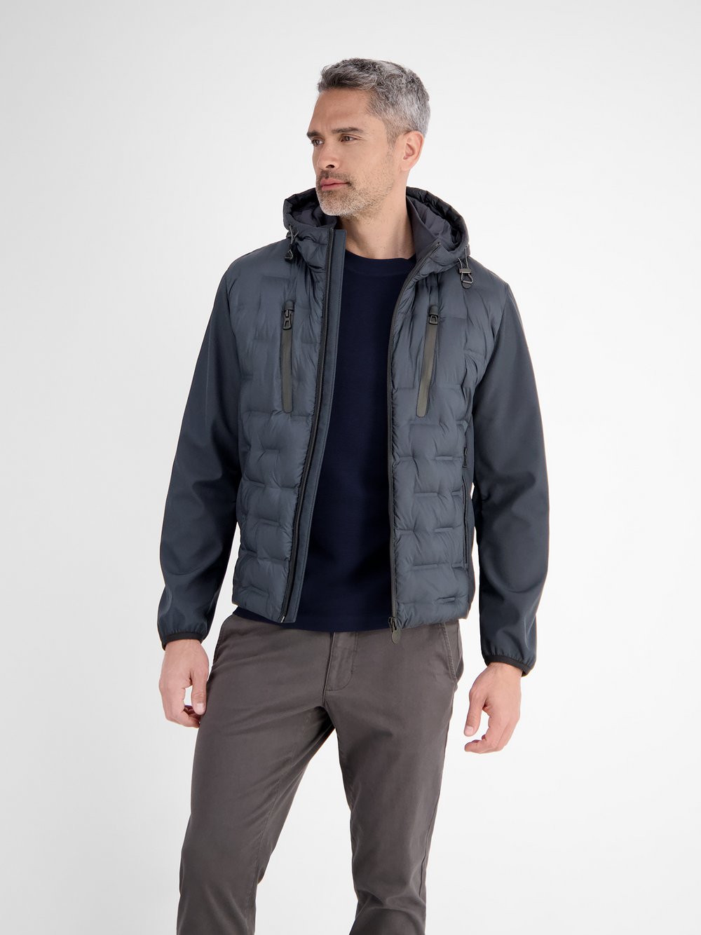 LERROS Steppjacke Herren blau, L