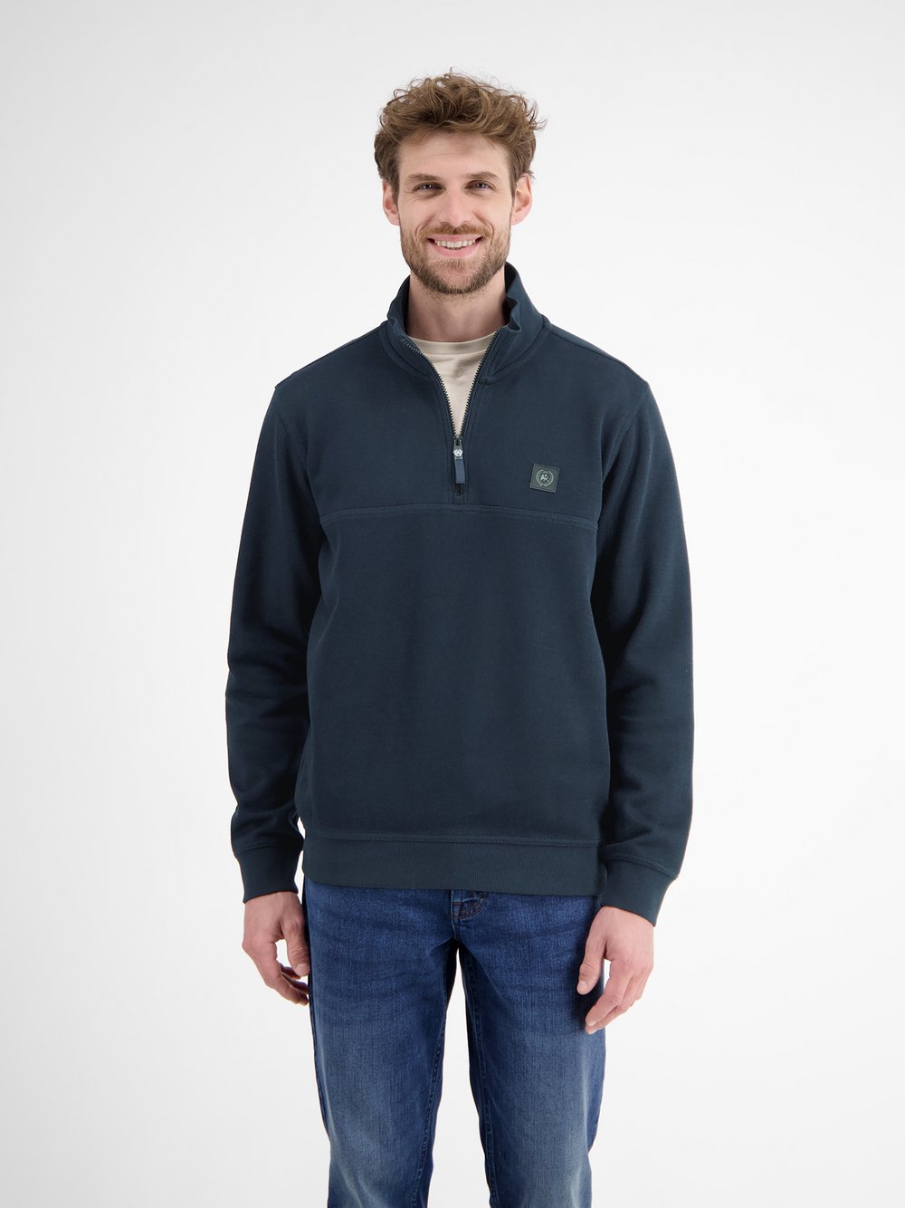 LERROS Troyer Herren Baumwolle blau, XXXL