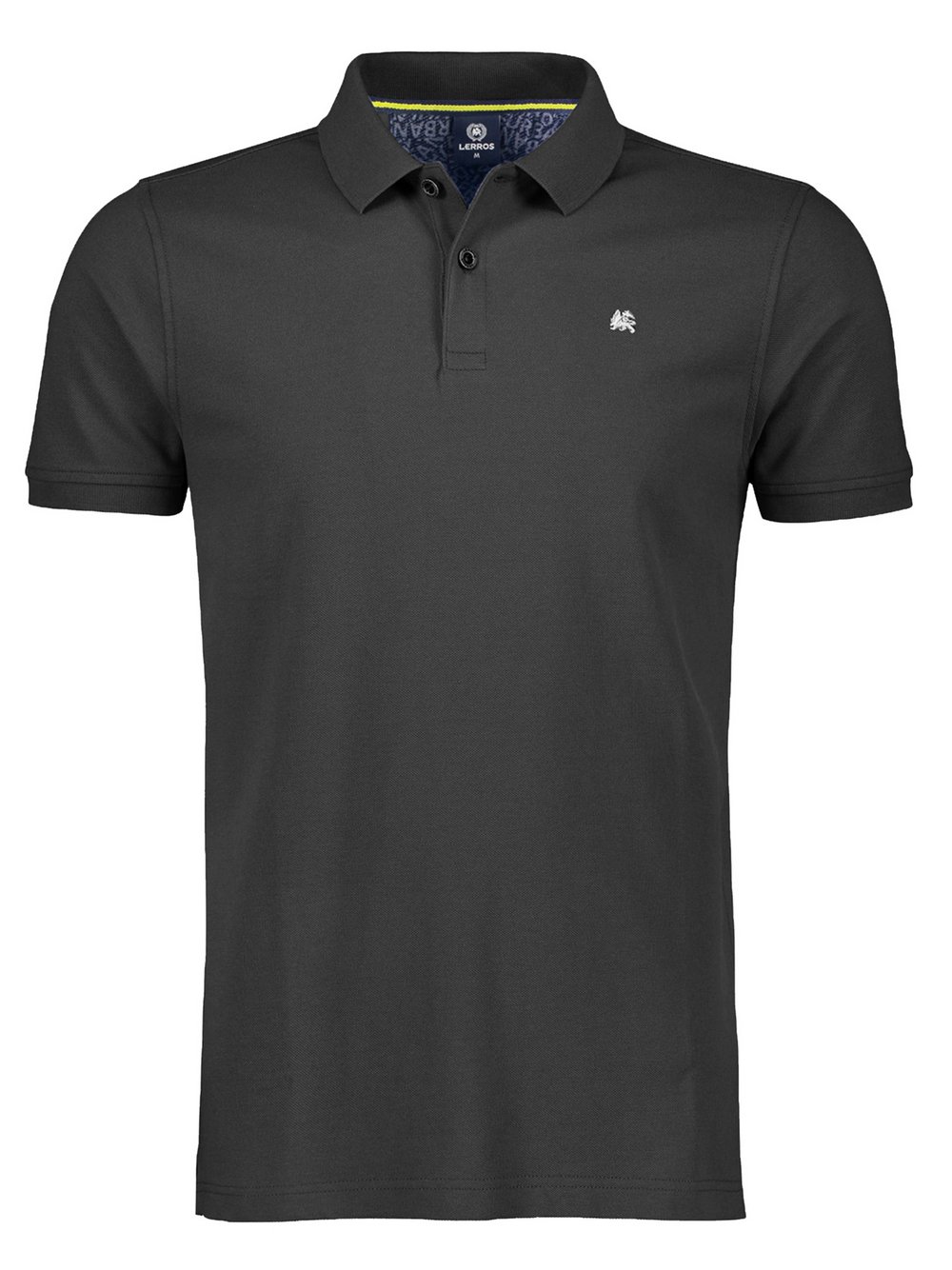 LERROS Poloshirt Herren Baumwolle schwarz, 4XL