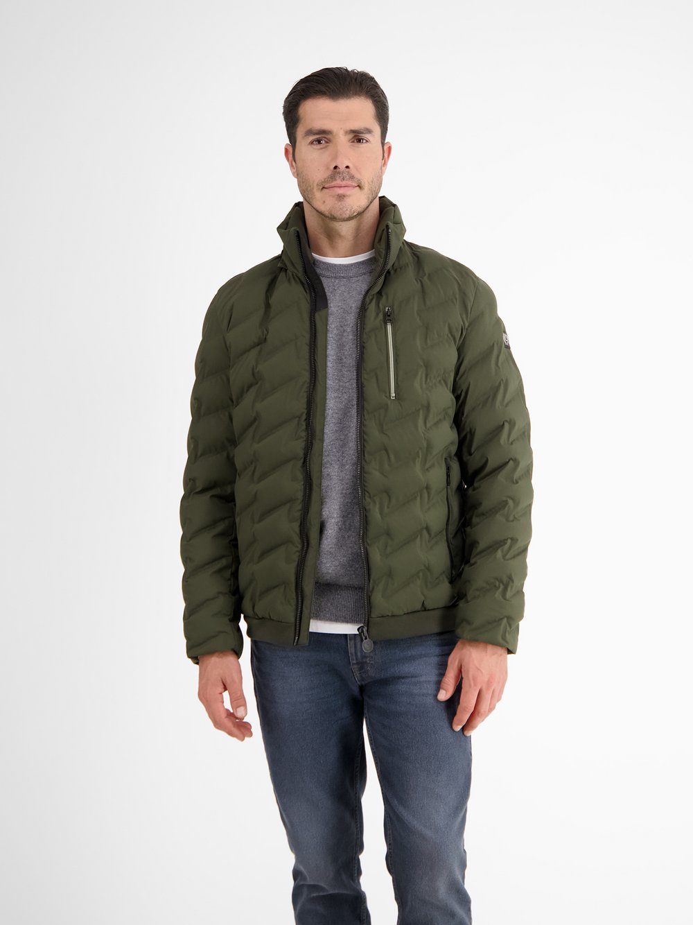 Thumbnail - LERROS Outdoorjacke Herren grün, XXXL
