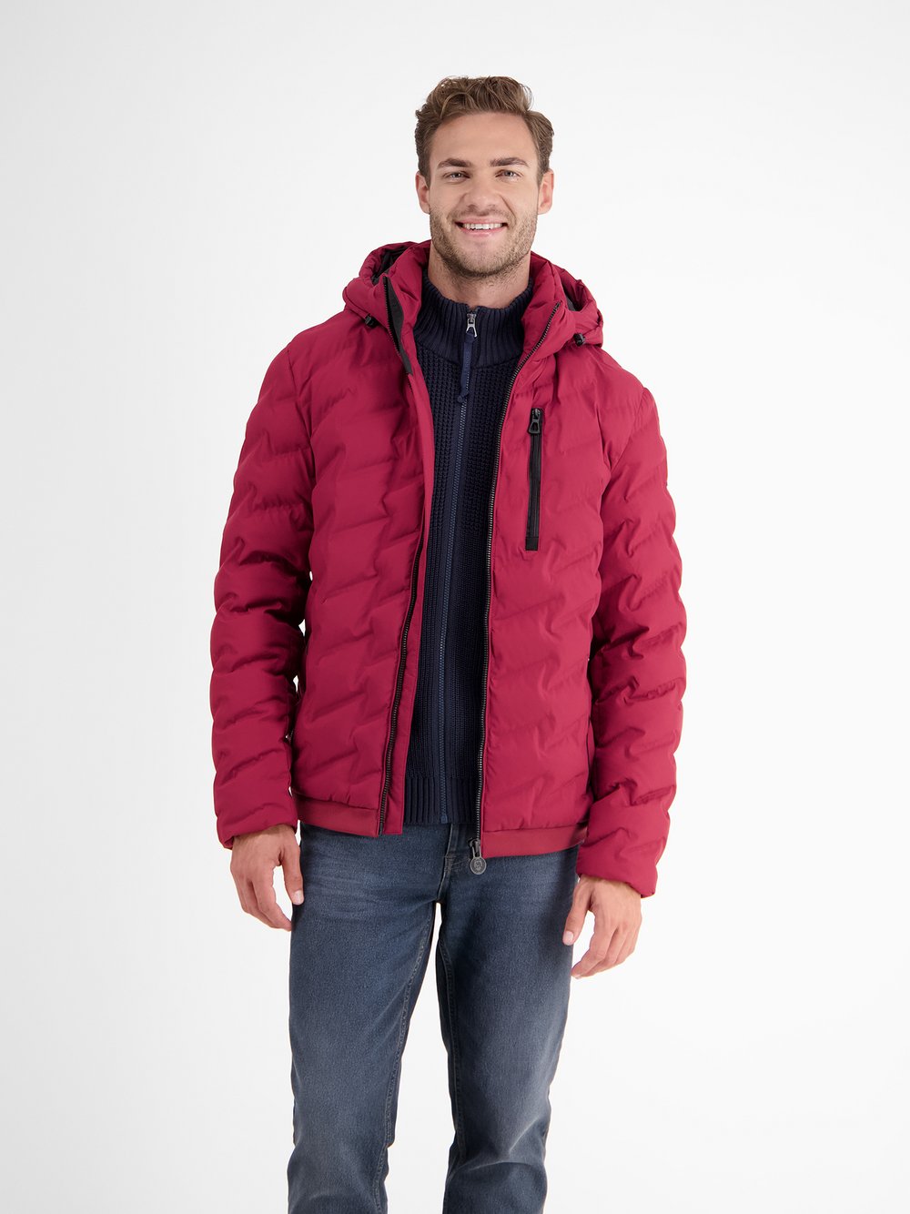 LERROS Outdoorjacke Herren rot, XL