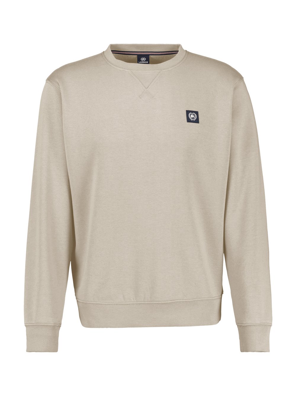 LERROS Sweatshirt Herren Baumwolle weiß, XL
