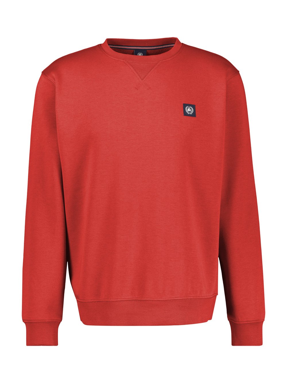 LERROS Sweatshirt Herren Baumwolle rot, XXXL