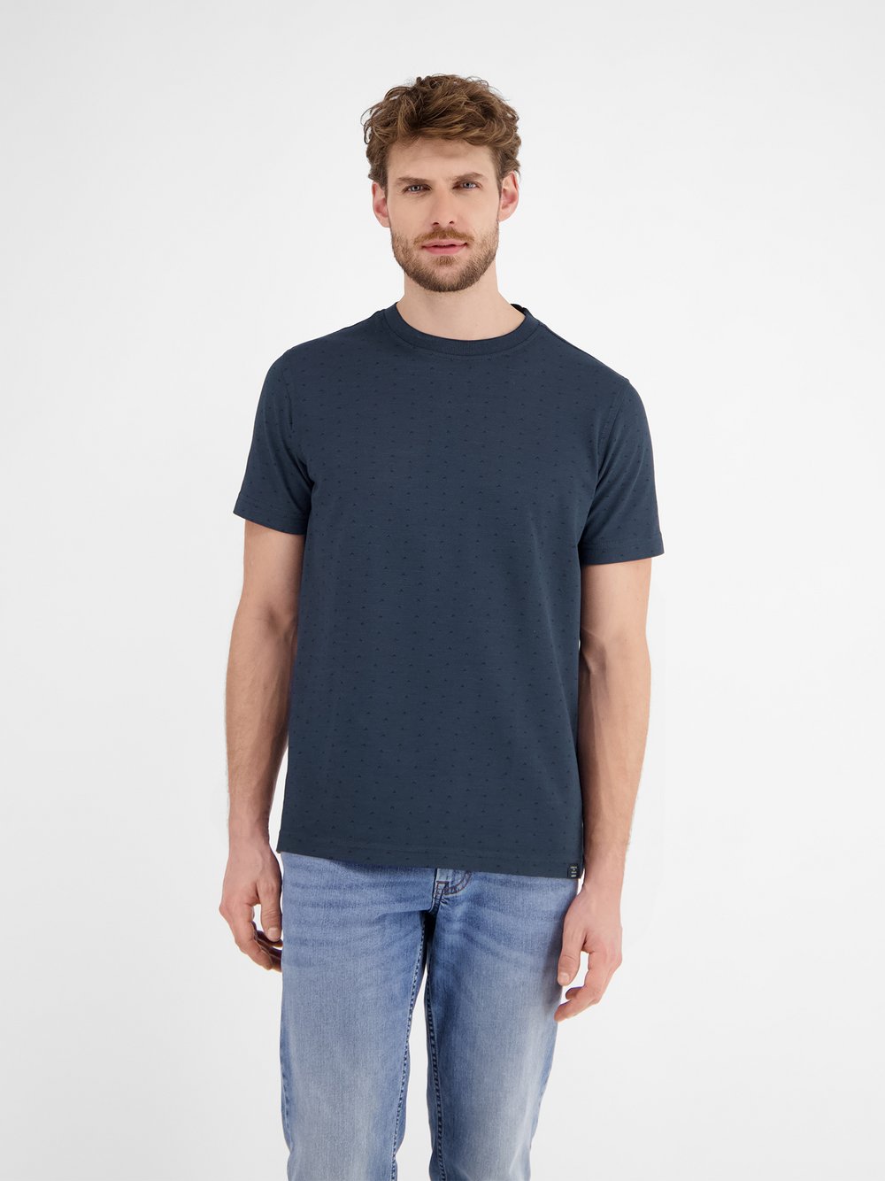 Thumbnail - LERROS T-Shirt Herren Baumwolle blau, XXXL
