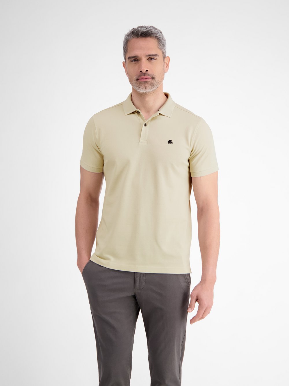 Thumbnail - LERROS Poloshirt Herren Baumwolle weiß, XL