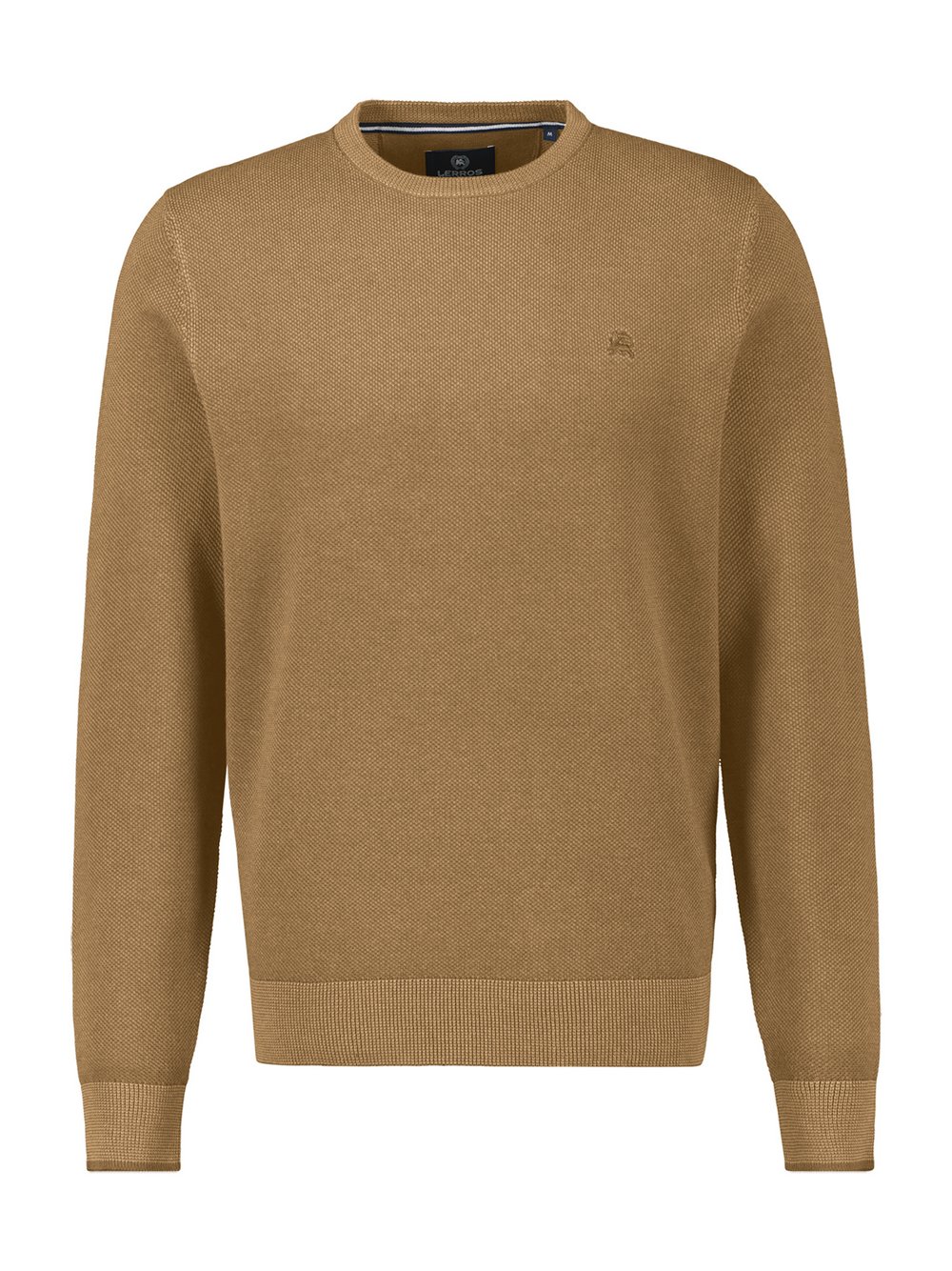 LERROS Strickpullover Herren Baumwolle braun, XXL