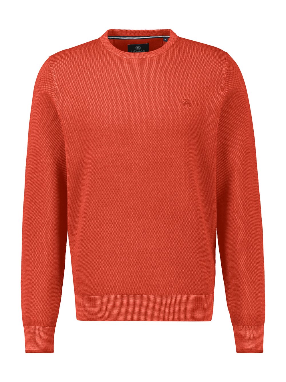 LERROS Strickpullover Herren Baumwolle rot, S