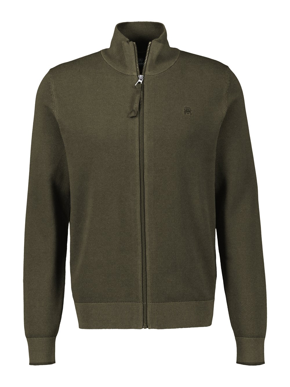 LERROS Strickjacke Herren Baumwolle grün, 5XL