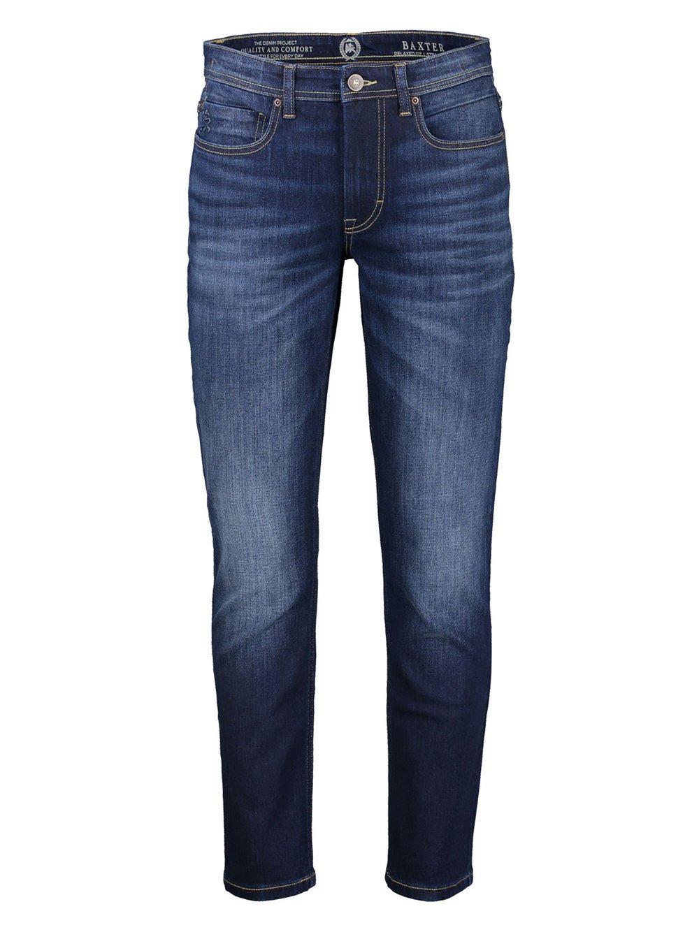 LERROS 5-Pocket-Jeans Herren Baumwolle blau, 42