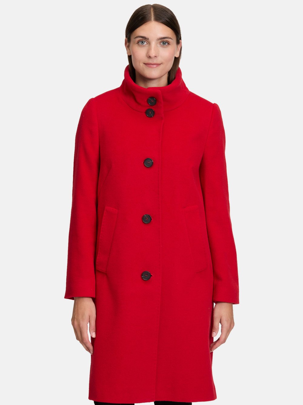 Betty Barclay Wollmantel Damen Wolle rot, 36
