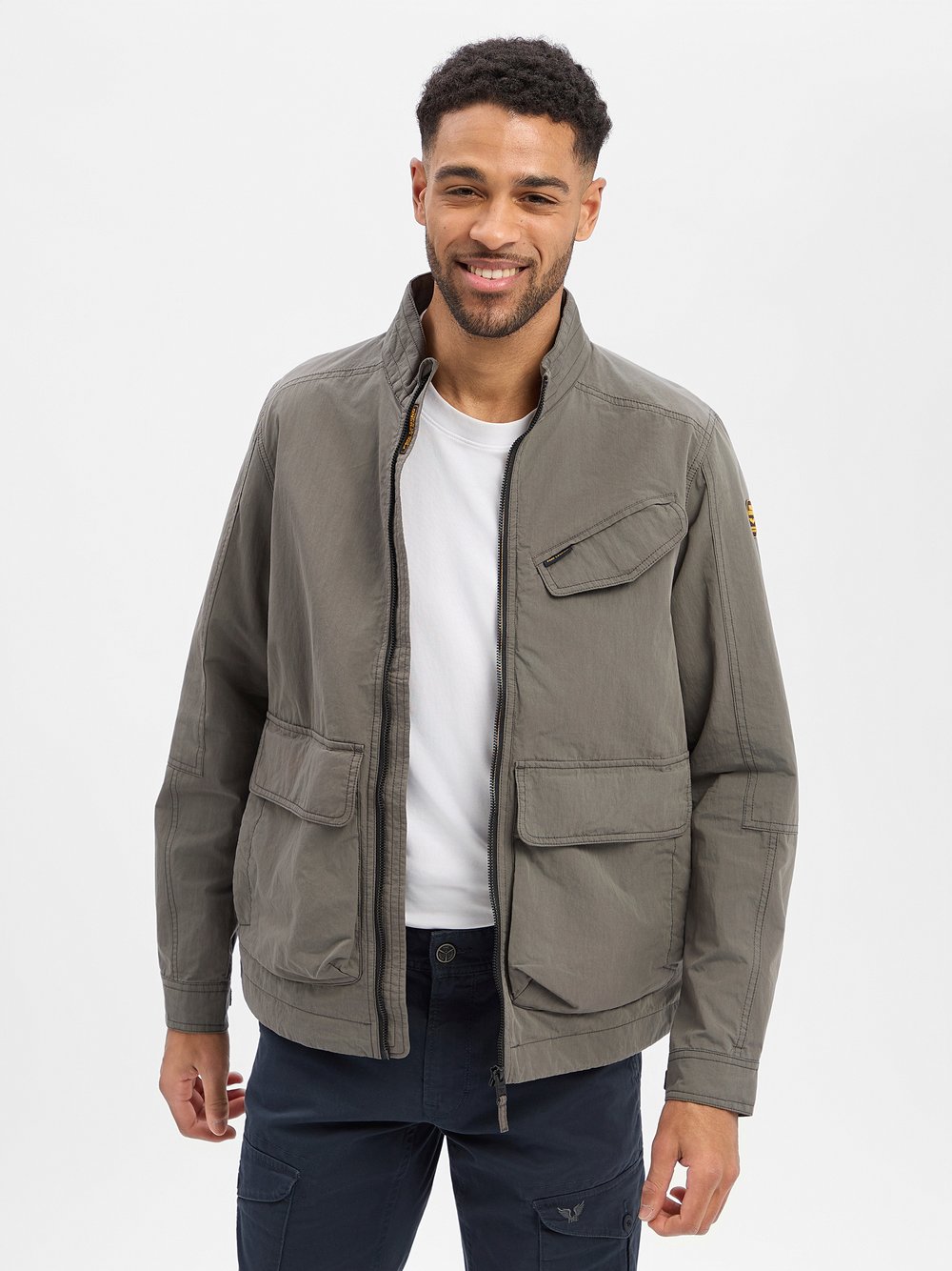 PME Legend Fieldjacket Herren Baumwolle grün, XXL