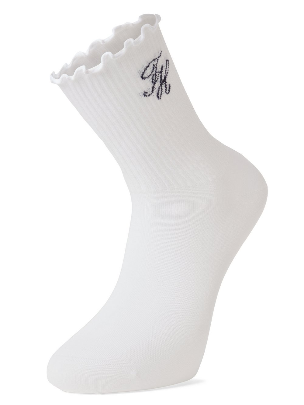 Tommy Hilfiger Socken im 2er-Pack Damen Baumwolle weiß, 35-38