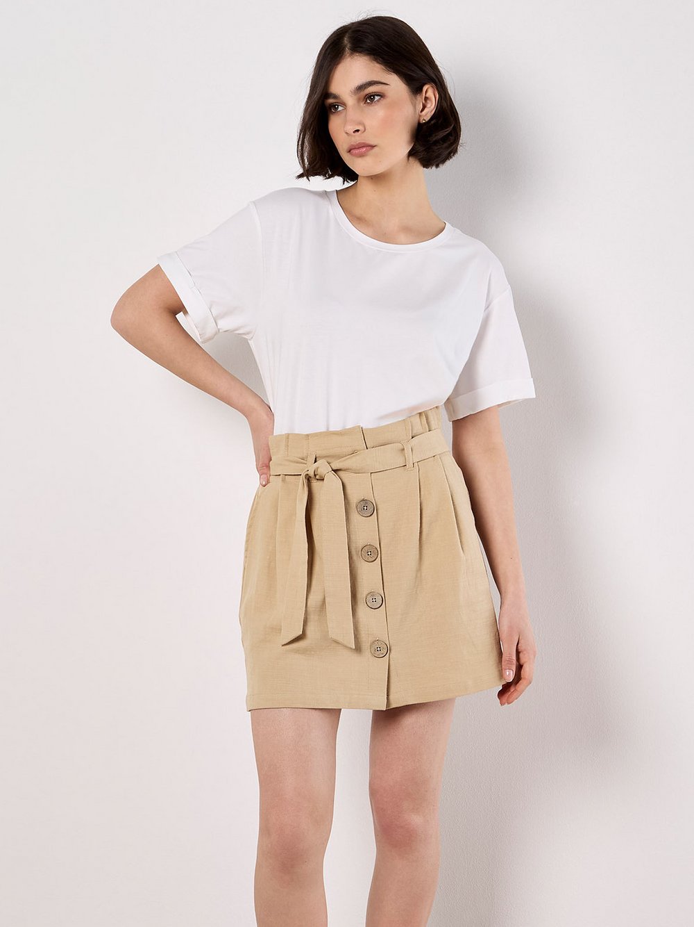 Apricot Rock Damen Baumwolle beige, 36