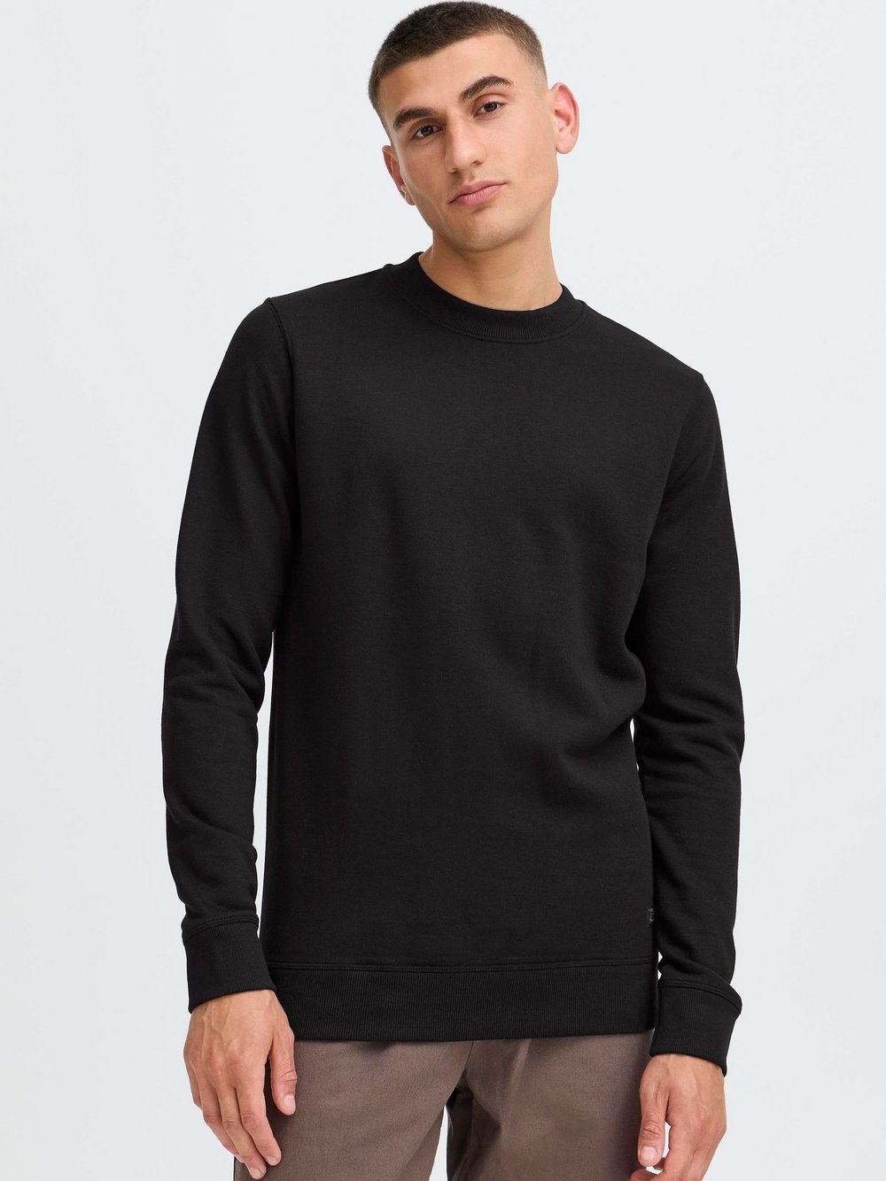 Solid Sweater Herren schwarz, XL