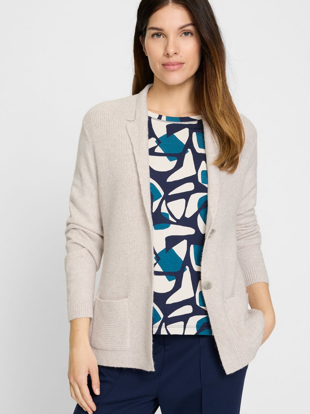 Olsen Cardigan Damen Viskose beige, 42