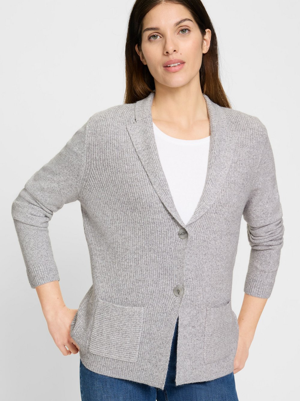 Olsen Cardigan Damen Viskose grau, 46