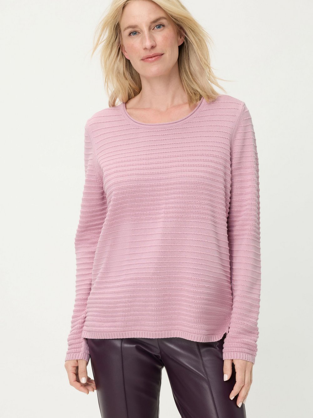 Olsen Pullover Damen Baumwolle rosa, 44