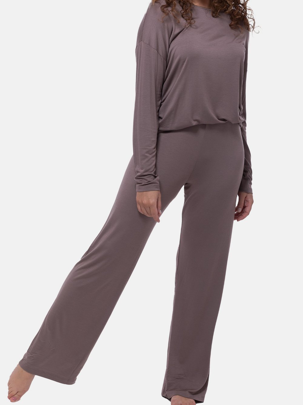Mey Schlafanzug Damen Modal braun, XXL