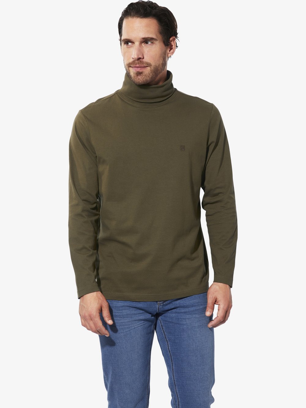 Thumbnail - BABISTA Doppelpack Langarmshirt Herren Baumwolle blau, XXL