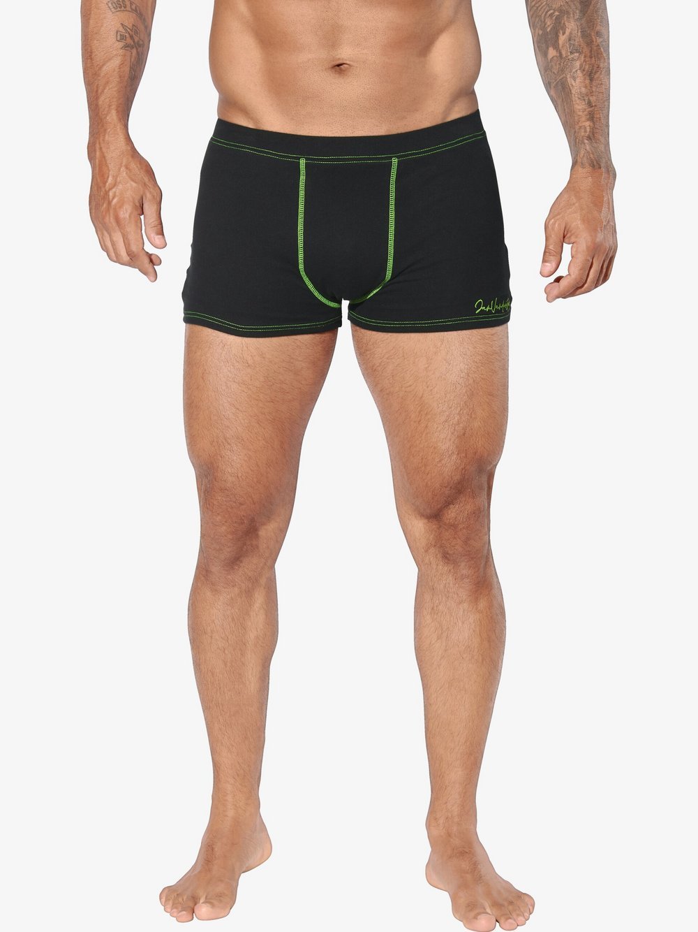 Thumbnail - Jan Vanderstorm 2er Pack Retropants Herren Baumwolle mehrfarbig, L