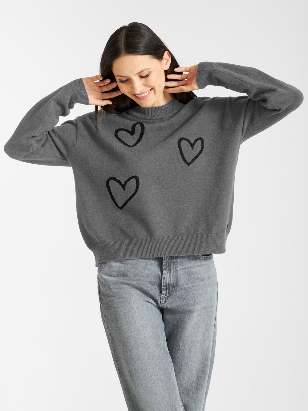 Thumbnail - Frieda & Freddies Strickpullover Damen Viskose mehrfarbig gemustert, 36