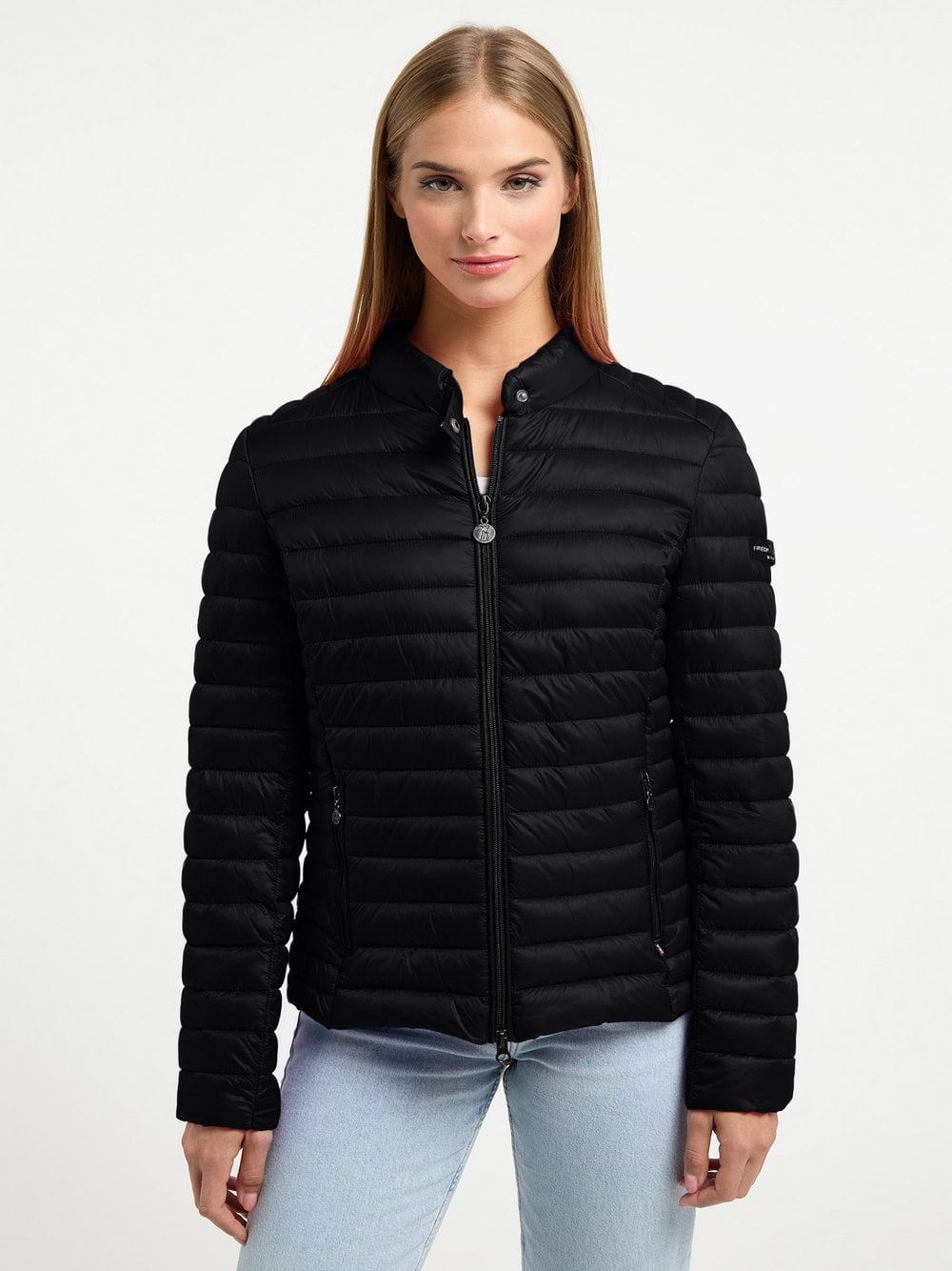 Frieda & Freddies Steppjacke Damen schwarz, 40