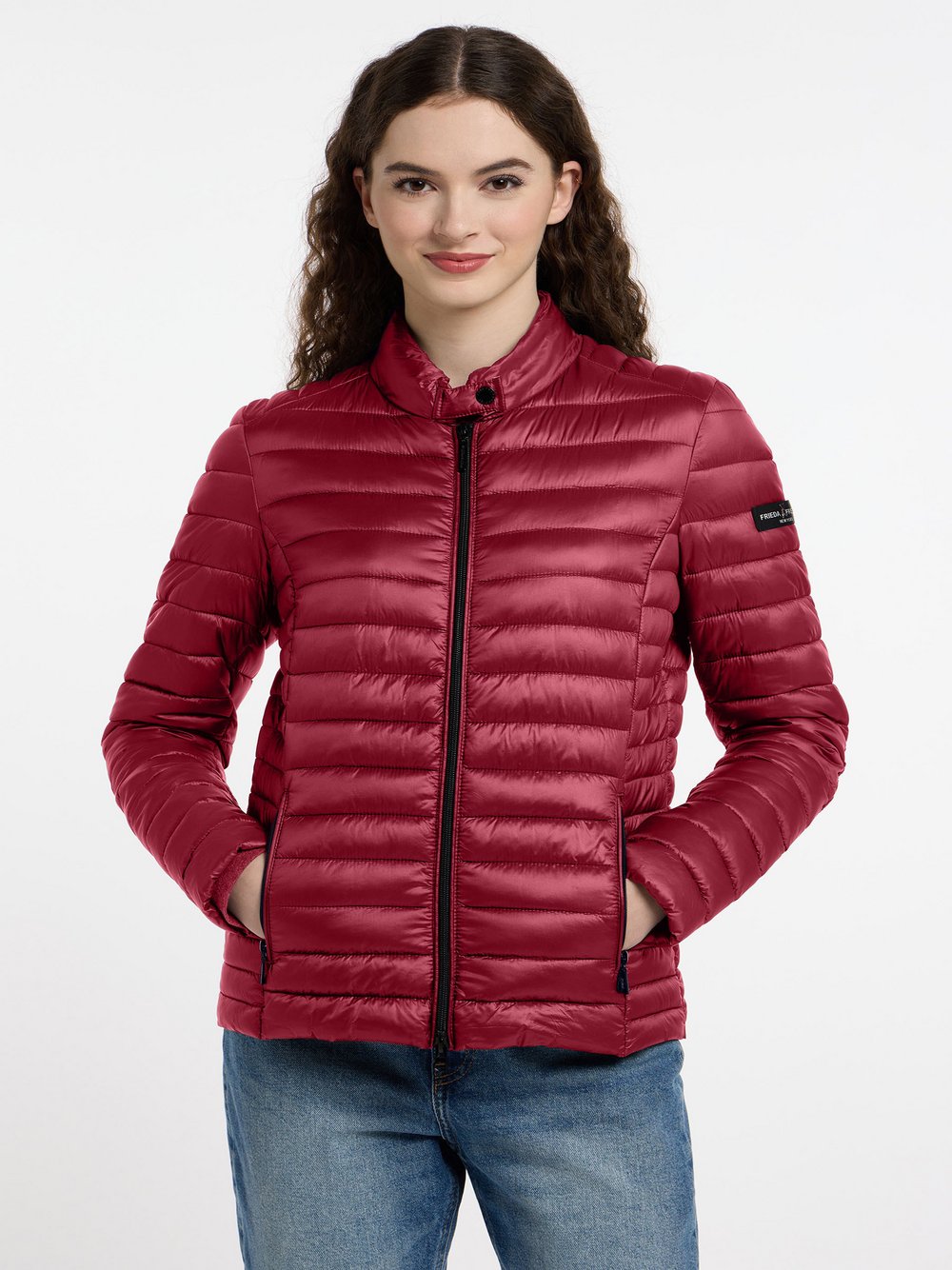 Frieda & Freddies Steppjacke Damen rot, 38