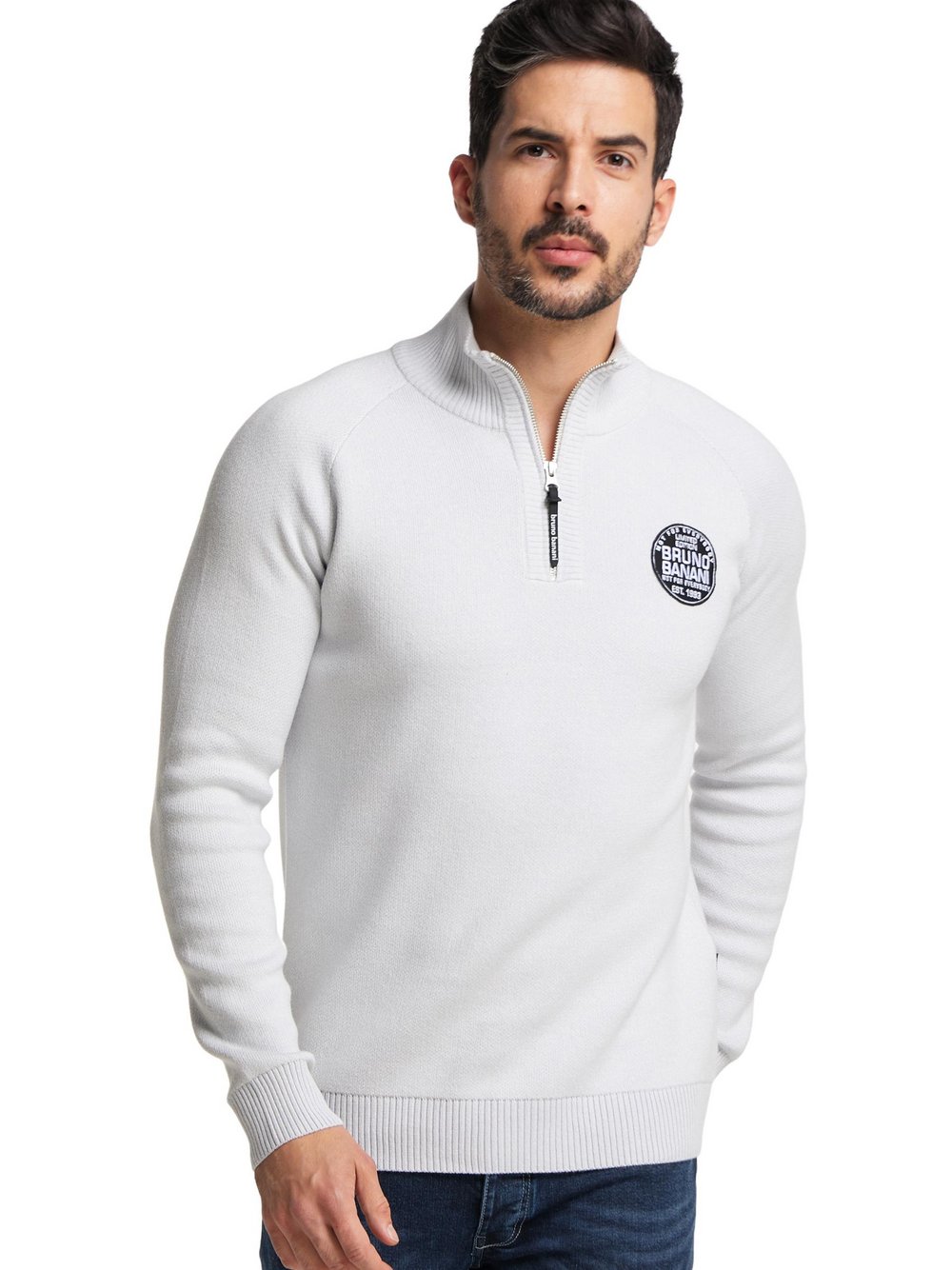 Bruno Banani Troyer  Herren Baumwolle mehrfarbig bedruckt, L